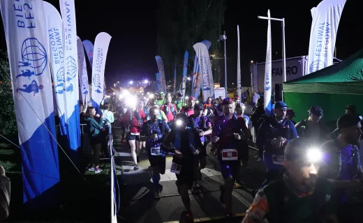 Największe wyzwanie Festiwalu Biegowego! Bieg na 100 km wystartował w środku nocy - 62